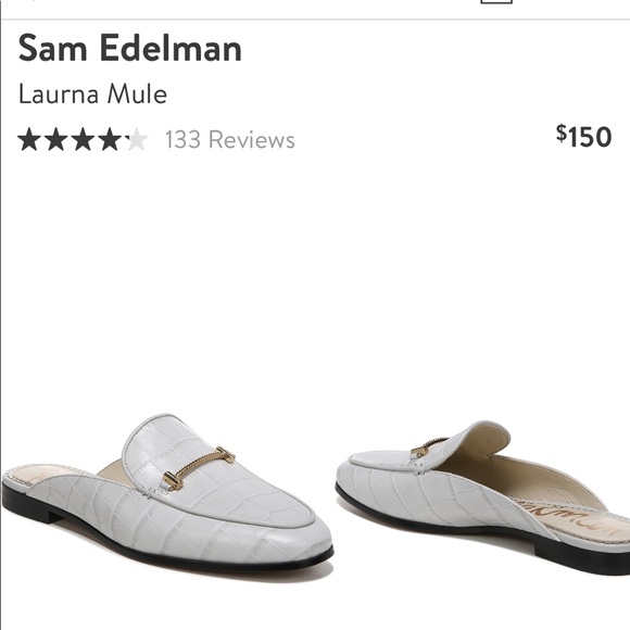 Sam Edelman mules worn twice! - Picture 4 of 4